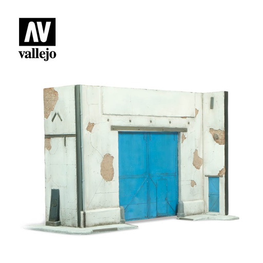 [ VALSC107 ] Vallejo Factory Facade  31x16x20cm  1/35