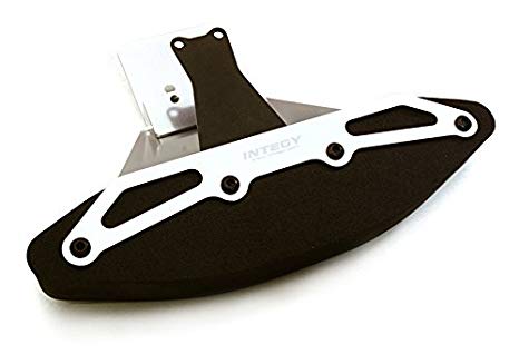[ INC27103SILVER ] Alu front bumper with foam for traxxas stampede 4x4