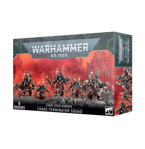 [ GW43-19 ] CHAOS SPACE MARINES - CHAOS TERMINATOR SQUAD
