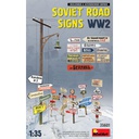 [ MINIART35601 ] Miniart soviet road signs WW2 1/35