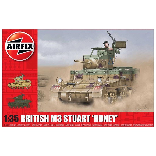 [ AIRA1358 ] Airfix british M3 stuart 'honey' 1/35