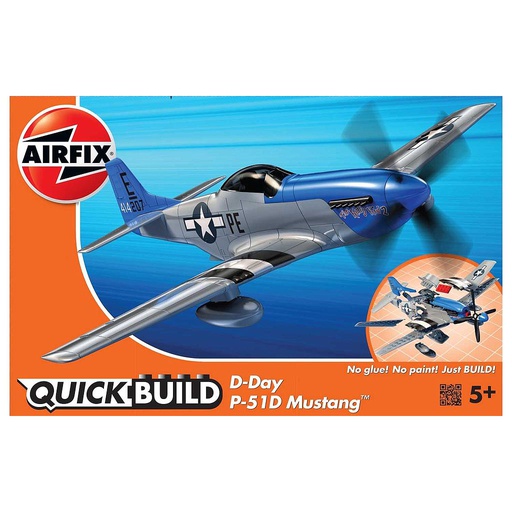 [ AIRJ6046 ] Airfix quickbuild D-day mustang