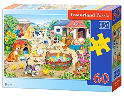 [ CASTOR006663 ] Castorland Farm puzzle - 60 Stukjes