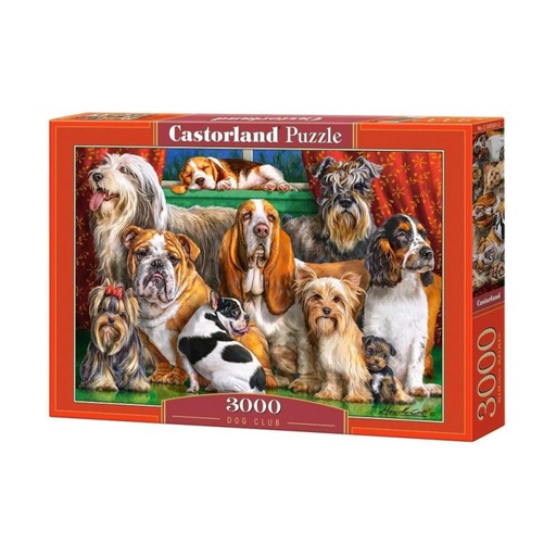 [ CASTOR300501 ] Castorland Dog club puzzle - 3000 stukjes