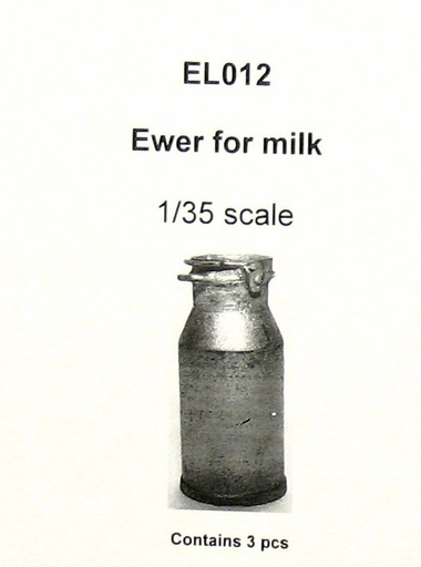 [ PLUSMODELEL012 ] Ewer for milk 1/35 - 3 stuks (6798012)