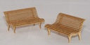 [ PLUSMODEL402 ] Spa benches 1/35 - 2 stuks (6791402)