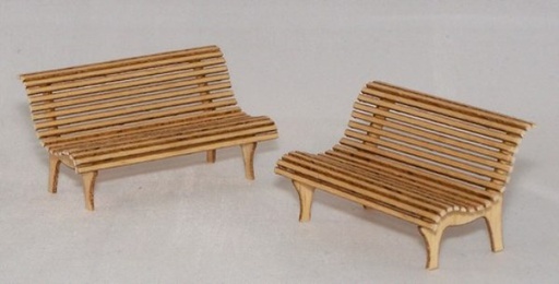 [ PLUSMODEL402 ] Spa benches 1/35 - 2 stuks (6791402)