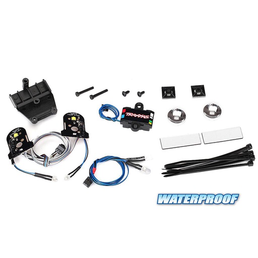 [ TRX-8039 ] Traxxas led light set (contains head light, tail lights, side marker lights) fits 8130 body, requires 8028 power supply - TRX8039