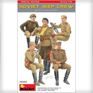 [ MINIART35313 ] Soviet jeep crew 1/35