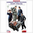 [ MINIART38010 ] German train station staff 1930-40s 1/35