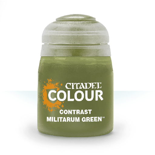 [ GW29-24 ] Games workshop contrast : Militarum green 18ml
