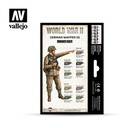 [ VAL70207 ] Vallejo WWII german waffen SS paint set