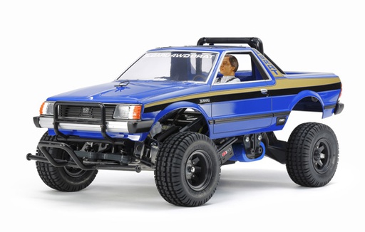 [ T47413 ] Tamiya Subaru Brat blue edition 