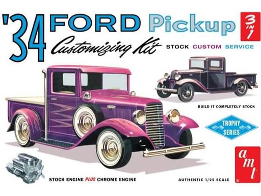 [ AMT1120 ] 1934 Ford pickup 1/25
