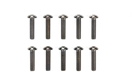 [ T51630 ] Tamiya 3x12mm steel hex head screws 10st