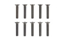 [ T51633 ] Tamiya 3x16mm steel countersunk hex head screws 10st