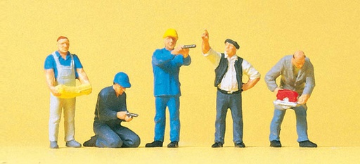 [ PRE10498 ] Preiser Handwerker HO 1/87
