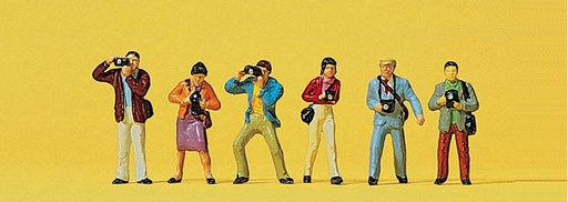 [ PRE10089 ] Preiser Photographers HO 1/87