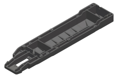 [ PROC-00250-001 ] Chassis - 2WD - Long Wheelbase - Composite