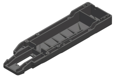 [ PROC-00250-004 ] Chassis - 2WD - Short Wheelbase - Composite