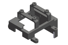 [ PROC-00250-012 ] ESC Holder - Cora 40 - Composite