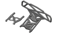 [ PROC-00250-020 ] Bumper - Bull Bar Type - Rear - Composite