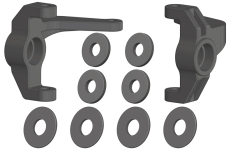 [ PROC-00250-029 ] Steering Block - L/R - Composite - 1 Set