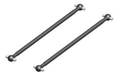 [ PROC-00250-070 ] Drive Shaft - Rear - Steel - 2 Pcs