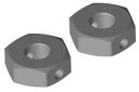 [ PROC-00250-078 ] Wheel Hex Adapter - Rear - Aluminum - 2 pcs