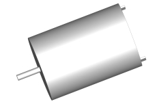 [ PROC-00250-100 ] Electric Motor - 550 Type - 15T - Brushed