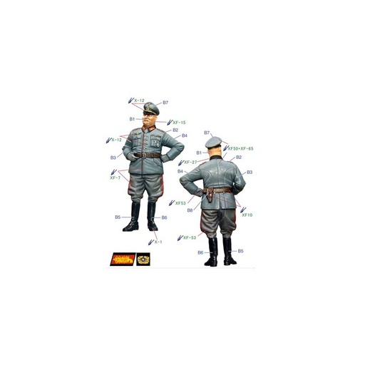 [ HB84406 ] German officer 1/35