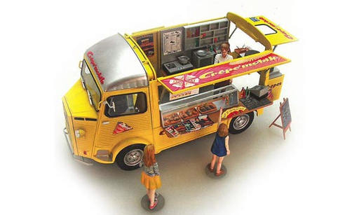 [ EBBRO25013 ] EBBRO Citroën type H  Crepe Mobile 1/24