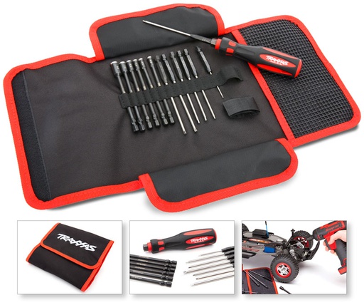 [ TRX-8710 ] Traxxas Speed Bit Master Set, hex & nut driver, 13pc - TRX8710