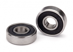 [ TRX-5099A ] Traxxas Ball Bearing, Black rubber sealed (6x16x5mm)(2)