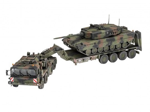 [ RE03311 ] Revell SLT 50-3 &quot;Elefant&quot; + Leopard 2A4 - 1/72