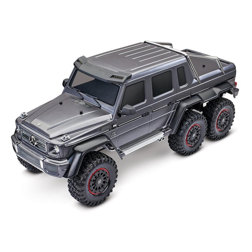 [ TRX-88096-4S ] Traxxas TRX-6 Mercedes-benz G63 AMG body 6x6 electric trail truck silver - TRX88096-4S