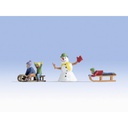 [ NO17921 ] Noch Kinderen in de Sneeuw schaal O 1/43