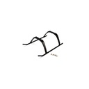 [ BLH1645B ] Blade Landing Gear Set, Black: B450 3D/X