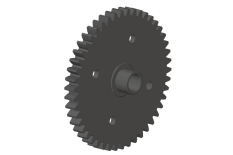  [ PROC-00180-091 ] Spur Gear 46T - Steel - 1 pc