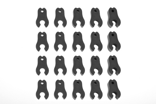  [ PROC-00180-109 ] Caster Clips Set - 1 to 4.5mm - 1 Set