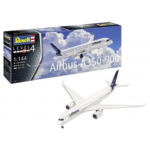 [ RE03881 ] Revell airbus a350-900 lufthansa new livery 1/144
