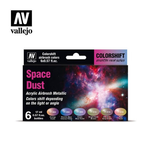[ VAL77091 ] Vallejo colorshift set - space dust 6 x 17ml