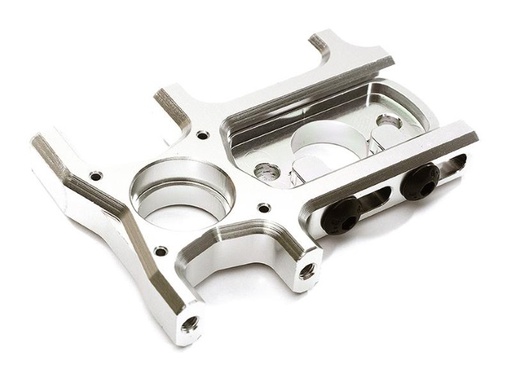 [ INC28693SILVER ] Integy alloy motor mount for arrma 1/8 kraton/typhon 6S BLX (ar310446)