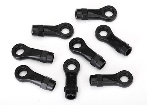 [ TRX-8277 ] Traxxas rod ends, angled 10-degrees (8) - TRX8277