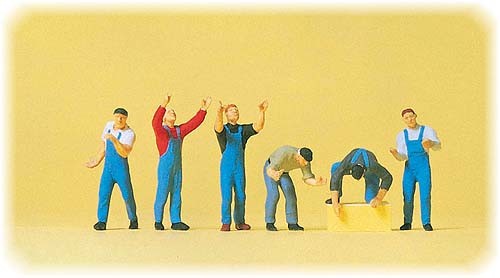 [ PRE10497 ] Preiser scaffolders 1/87