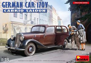 [ MINIART38016 ] German Car 170V  Cabrio saloon 1/35