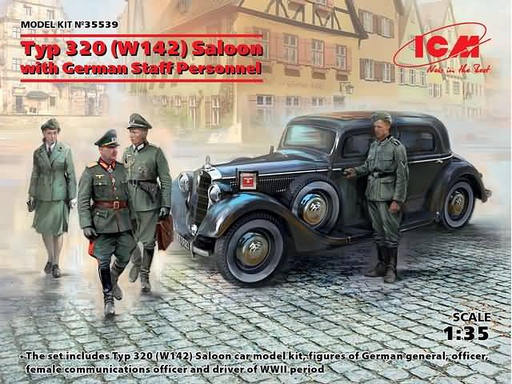 [ ICMDS3504 ] Wehrmacht personnel cars 1/35