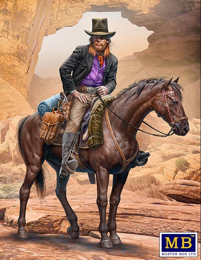 [ MB35204 ] Masterbox outlaw gunslinger series kit n°2 gentleman jim jameson hired gun 1/35