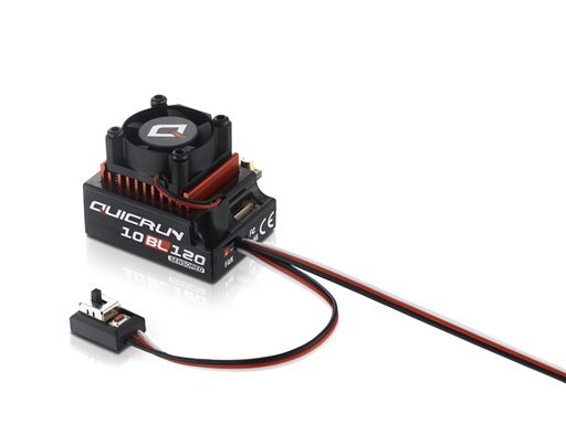 [ HW30125000 ] Hobbywing quckrun 10BL120, 120A, 1/10 ESC sensored