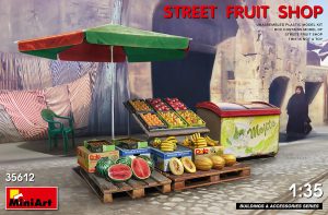 [ MINIART35612 ] Street Fruit Shop 1/35